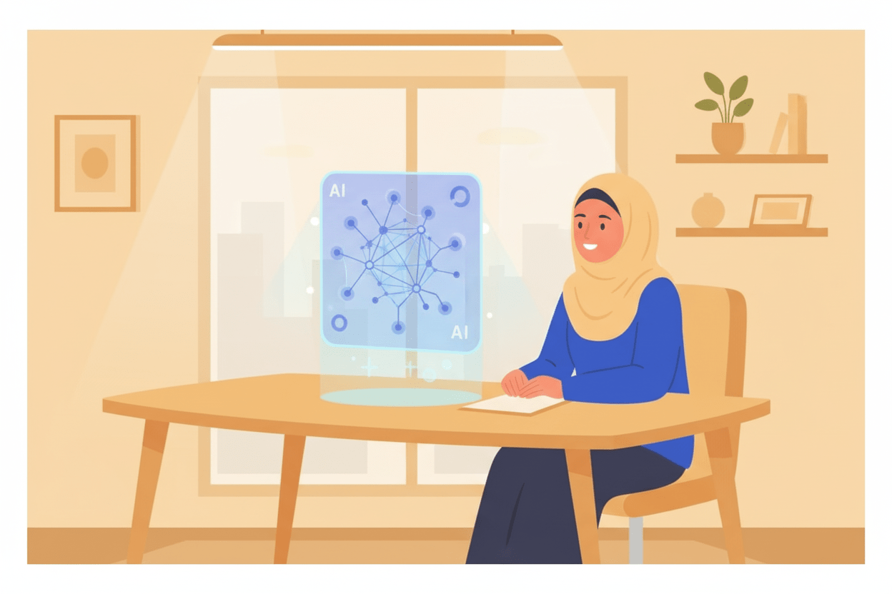 خانواده شاد و موفق در حال مشاوره